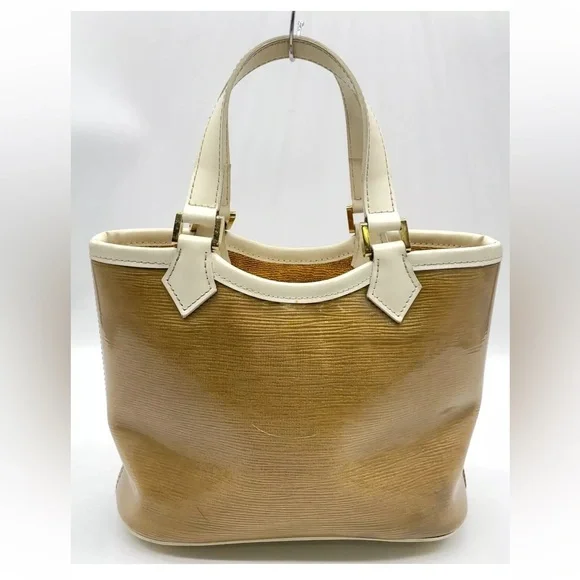 Authentic Louis Vuitton  Epi Mini Lagoon Bay Plage Handbag terry cloth inside - Picture 3 of 17